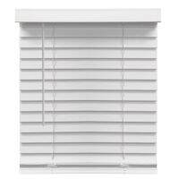 Richfield Studios 45 x 64 Cordless Faux Wood Blinds White