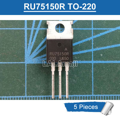 5ชิ้น RU75150R ถึง220 RU 75150R RU75150 148A มอสเฟต75โวลต์ TO220 N-Channel ทรานซิสเตอร์ใหม่แบบดั้งเดิม