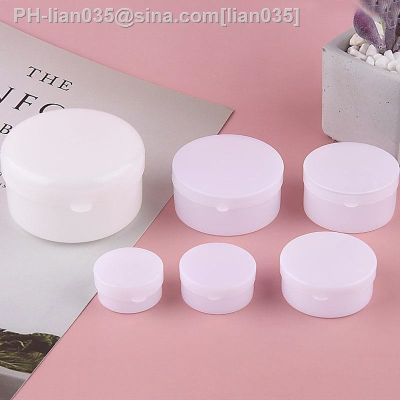 【CW】㍿  5pcs 5g/10g/20g/30g/50g/100g Plastic Makeup Jar Pots Sample Bottles Eyeshadow Containers