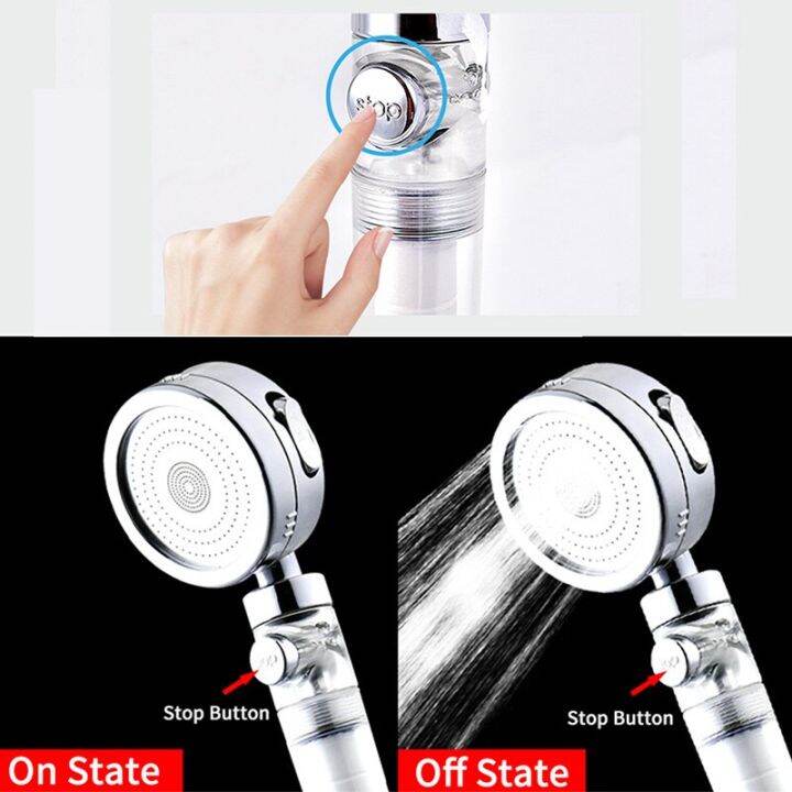 zhangji-bathroom-3-modes-shower-head-with-one-button-water-stop-replaceable-filter-element-high-pressure-water-saving-nozzle-by-hs2023