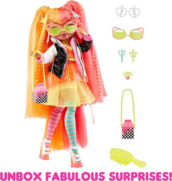 LOL Surprise OMG Fierce Royal Bee fashion doll with 15 Surprises