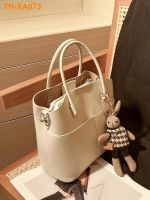 Female bag 2023 new popular leisure large capacity tote bags high quality single shoulder slope hand-held bucket carrying