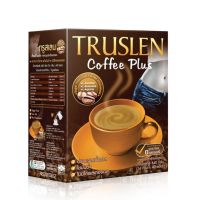 TRUSLEN Coffee Plus 40sac ทรูสเลน คอฟฟี่ พลัส กาแฟสำเร็จรูป กาแฟปรุงสำเร็จชนิดผง 40 ซอง [กล่องใหญ่]