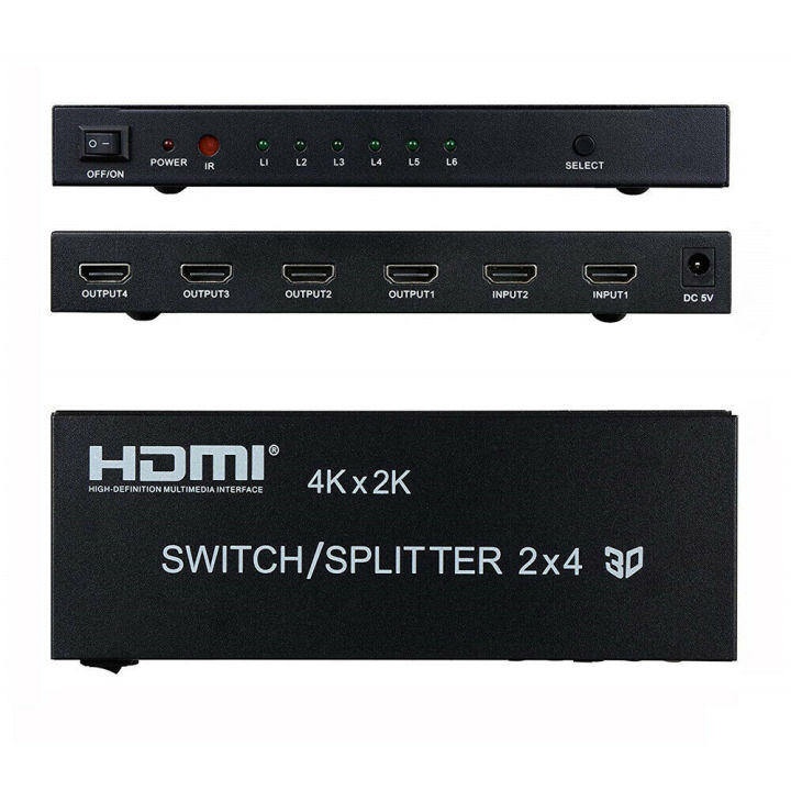 hdmi-splitter-2-in-4-out-4k-2k-3d-1080p-hdmi-splitter-2x4-hd-hdmi-switch-switcher-4kx2k-high-definition-video-hdmi-distributor