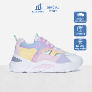 Giày Sneaker Nữ BLUEWIND Phối Da Cao Cấp
