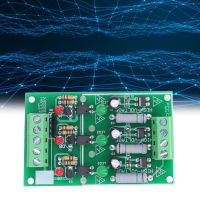 แผงวงจรสำหรับแยกสัญญาณออปโต้คัปเปลอร์3ช่องทนทานแหล่งจ่ายไฟ3-5V พร้อมไฟ LED สำหรับ DIY