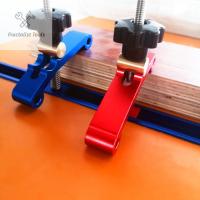 FRACTALIST Workbench CNC Miter กดบล็อกกดค้างไว้ยึดจิ๊กแผ่นความดันงานไม้จิ๊กยึดแผ่นกดกดค้างไว้แผ่นกดตัวหนีบติดตามตัวที