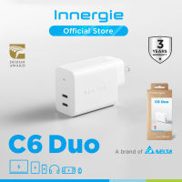 Innergie C6 Duo USB-C Power Adapter (changeable Plug)