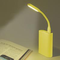 1pcs USB Light Mini LED Lamp Bendable Flexible Portable For Laptop PC Computer Energy Saving Small Table Lamp Book Lights