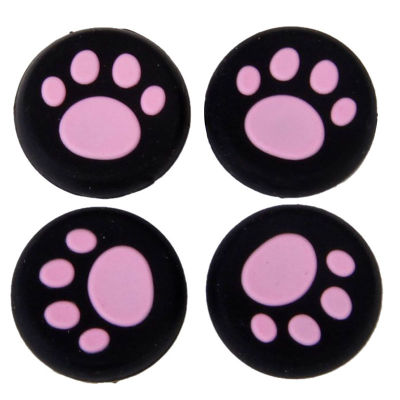 Cat Paws Analog Silicone Joystick Thumbstick Handles Caps for PS4 / Xbox One / PS3 / Xbox 360 Controller