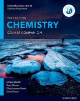 ใหม่หนังสืออังกฤษ Oxford Resources for IB DP Chemistry: Course Book (Oxford Resources for Ib Dp Chemistry) [Paperback]