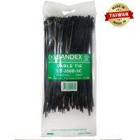 เข็มขัดรัดสายไฟ 8" สายรัดวัสดุอุปกรณ์ Bandex CABLE TIE