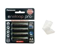 ถ่านชาร์จ Panasonic Eneloop Pro AA 2550mAh 4pcs แถมกล่อง ผลิต 2019