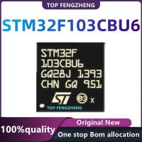 MCU Mikrokontroler STM32F103CBU6TR STM32F103CBU6 QFN-48 Asli