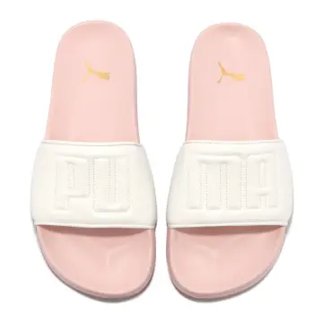 Puma sale slippers pink