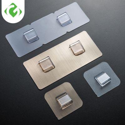 【CW】 1pc Plastic Hooks for Shelf Sticker Sticking Wall Adhesive Hanger  RACK