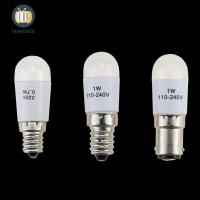 FAWYT 0.7W 220V ครับ 1ชิ้น สำหรับจักรเย็บผ้า สกรูใน สากล หลอด LED ไฟ LED อุปกรณ์เย็บผ้า แสงเย็บผ้า หลอดไฟ