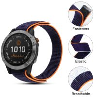 ☎☂ 20mm/22mm hak i pętli szybkie suche pasek do zegarka Fenix 6 utkany Nylon pasek do zegarka Garmin Fenix 6 Pro instynkt Fenix 5/5 PlusQuatix 6/5