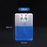 20ml Card Perfume Refillable Bottles Mini Portable Spray Bottle Travel Empty Container Sub-bottling Cosmetic Tool Wholesale