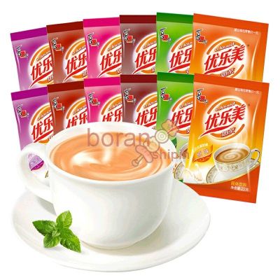 ถุงชานมโยรามิมีให้เลือกหลากหลายรสชาติ U Loveit Instant Milk Tea 22g