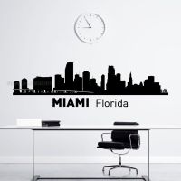 [COD] Wallpaper Skyline Wall Decal Florida State Vinyl Stickers College Dorm Murals LL904