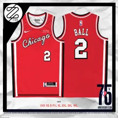 Nike, Shirts, Lonzo Ball Jersey Chicago Bulls City Jersey Sizes S2xl