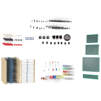 1900Pcs R3 Electronic Components Kit Ultimate Edition A of Common Capacitors Resistors