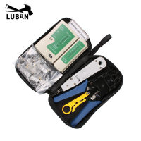 Network Ethernet Cable Tester RJ45 Kit RJ45 Crimper Crimping Tool Punch Down RJ11 Cat5 Cat6 Wire Line Detector RJ45