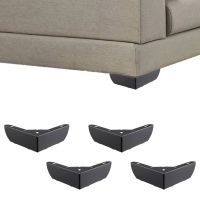 4Pcs Metal Furniture Legs 2inch Height Triangle Furniture Feet Heavy Duty Cabinet Sofa Support Leg Anti-Slip Desk Leg Furniture Protectors Replacement