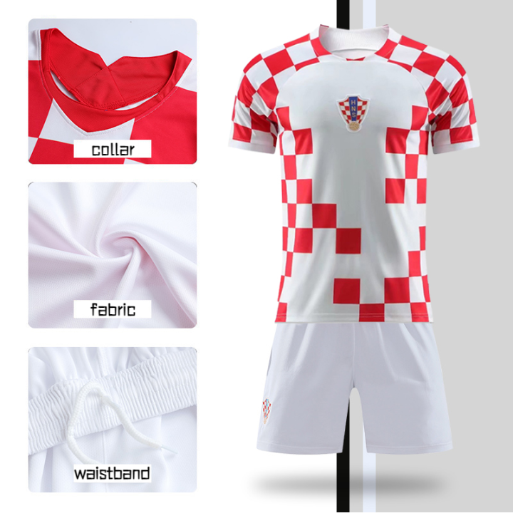 เสื้อฟุตบอลโลก2022-modric-โครเอเชียเสื้อทีมชาติสำหรับผู้ใหญ่-หมายเลข7-8-9-10-11-15