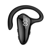 YX02 Wireless Headphones Bluetooth-compatible Business Headset Ear-Mounted Bone Conduction Digital Display Stereo Earphones Over The Ear Headphones