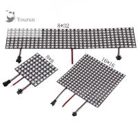 YOURUN สามารถระบุที่อยู่รายบุคคลได้ที่มีความยืดหยุ่นกับ WS2812B IC RGB โมดูล WS2812 LED หน้าจอพิกเซลแผงพิกเซลแอลอีดีแผงเมทริกซ์แผงไฟ