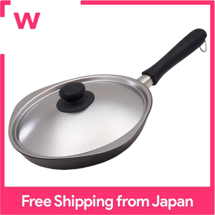 SORI YANAGI Iron Frying Pan with Lid - 18cm - Made in Japan