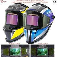 Welding Helmet 3 Side View DIN 5-9/9-13 Optical Rating 1111 4 Sensors True Color EN379 ANSI CSA Auto Darkening Welding