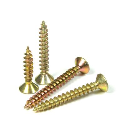 ✲❏ free shipping 50 pcs Cross head self - tapping screw dry wall nail with hard flat head wood screw fiber nail m4