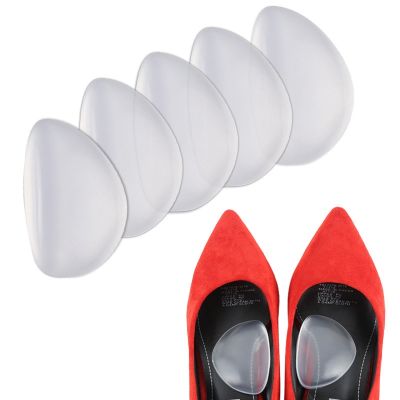 2 Pcs Clear Silicone Gel Arch Support Shoe Inserts Foot Wedge Cushion Pads Pain Relief Flat Feet Insoles Corrector for Women Men