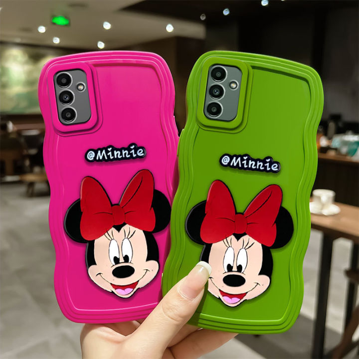 jiefie-เคสโทรศัพท์มินนี่น่ารักสำหรับ-samsung-galaxy-a03-a04s-a13-a14-a20-a30-a20s-a33-a34-a53-a54-a03s-a04-ขอบคลื่นนุ่มเคส-iphone-ปกป้องกล้อง-tpu