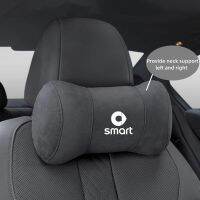 Car Headrest Neck Protection Pillow Plush Warm Cushion For Smart Fortwo Forfour 453 451 450 Car Accessory Seat Cushions