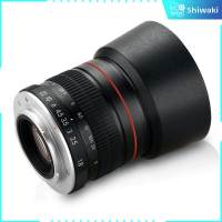 Shiwaki Prime Portrait Lens เลนส์โฟกัสคงที่สำหรับ F Mounting Mirrorless DSLR Cameras