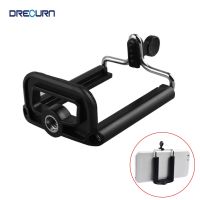 DRECURN คลิปที่วางโทรศัพท์ที่หนีบกล้อง,ขายึดเซลล์ขาตั้งกล้องสมาร์ทโฟน1/4ที่ยึดสกรูอเนกประสงค์