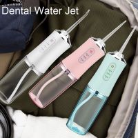 ZZOOI Dental Water Jet Faucet Oral Irrigator Water Flosser Portable Mouthwasher Thread Teeth Cleaning electric mankoo escova de dente