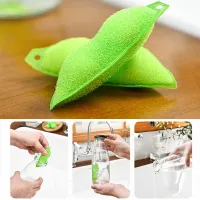 Pea Cleaning Sponge Kitchen Cup Cleaning Brush Coffee Tea Wine Drink Glass Bottle Cleaner Brush Cup Scrubber Cleaning Gadgets Cleaning Tools