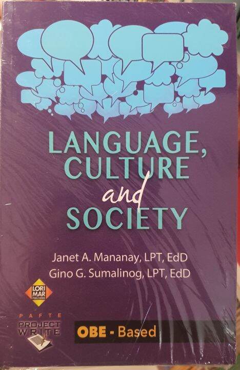 Language, Culture And Society By Janet Mananay And Gino Sumalinog ...