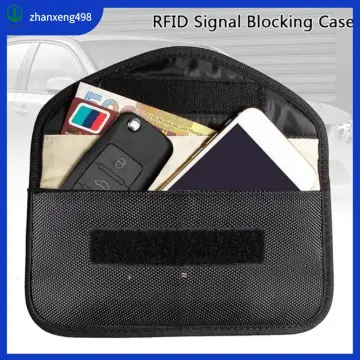 Block ALL Signal] Anti-Theft Faraday Pouch Car Keys RFID Blocker Bag  Multi-Use