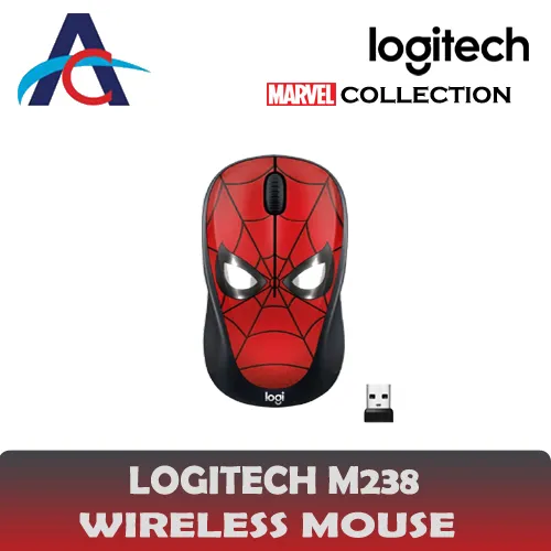 Logitech M238 Wireless Mouse Marvel Collection - Spiderman | Lazada  Singapore