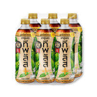 [พร้อมส่ง!!!] ทีพลัส เครื่องดื่มชาอู่หลง สูตรไม่มีน้ำตาล 490 มล. x 6 ขวดTea Plus Oolong Tea Drink No Sugar 490 ml x 6 Bottles