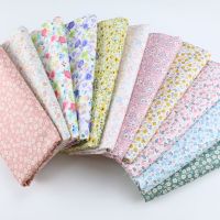 160cm*50cm Beautiful floral cotton fabric DIY bedding apparel dress patchwork fabric kids handwork cotton cloth Exercise Bands