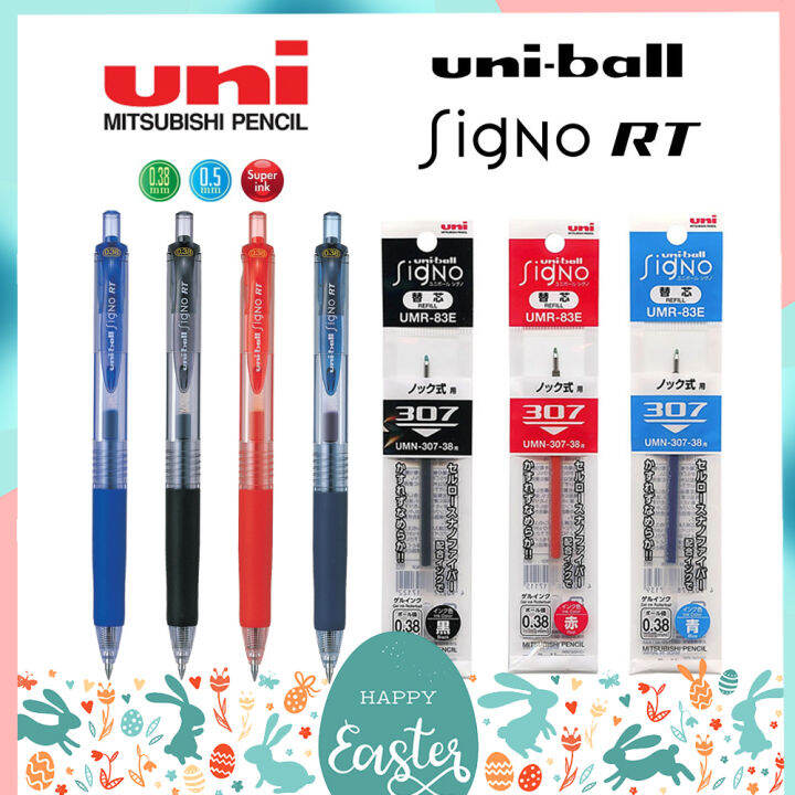 ปากกาเจล UNI Ball SIGNO RT ขนาด 0.38 และ 0.5 MM Lazada.co.th