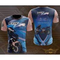 Ysuku T-shirt Doxou Yamaha Y15zr (sublimation) Long Sleeve Short Sleeve 3d t Shirt 2023 new popular