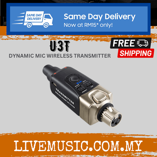 Xvive U3T Microphone Wireless Transmitter System For Dynamic Mic ( U3 T